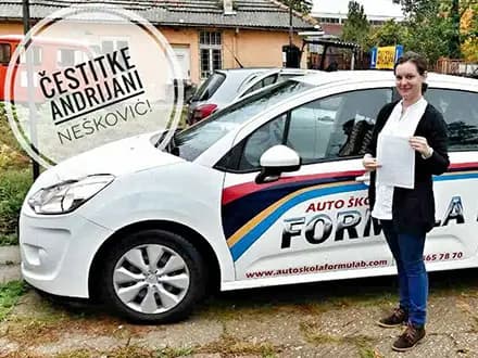 Polaznik Auto škole FORMULA B 25