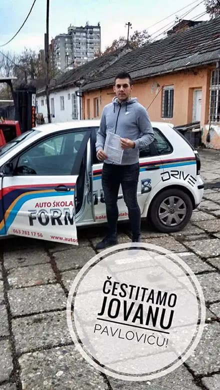 Polaznik Auto škole FORMULA B 43