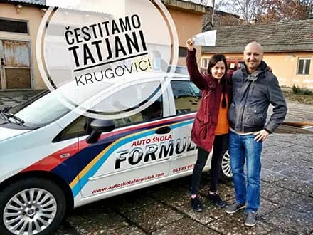 Polaznik Auto škole FORMULA B 50