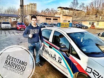 Polaznik Auto škole FORMULA B 57