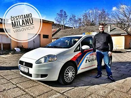 Polaznik Auto škole FORMULA B 60