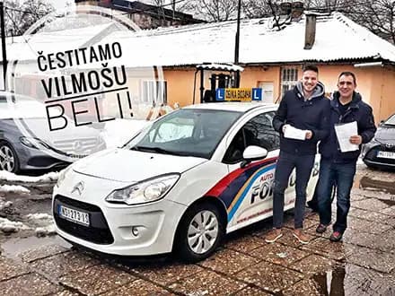 Polaznik Auto škole FORMULA B 70